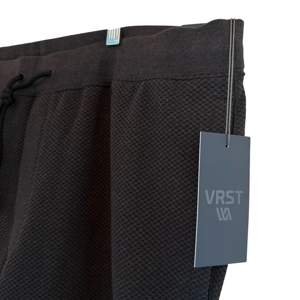 VRST Mens Recharge Pebble Pant Pure Black Heather XL MAX251204Z NEW Performance